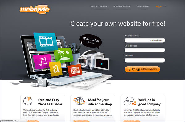 webnode免費網(wǎng)站建設(shè)者